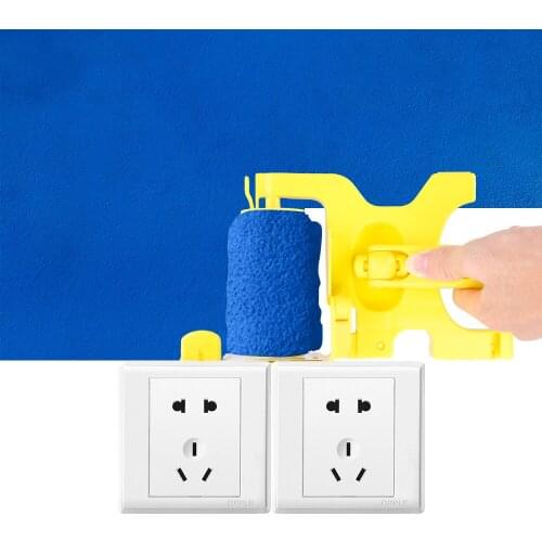 Wall Decorative Handle Tools Multiuse for Home Wall Ceilings Paint Brush Clean-Cut Paint Edger Roller Roller Brush