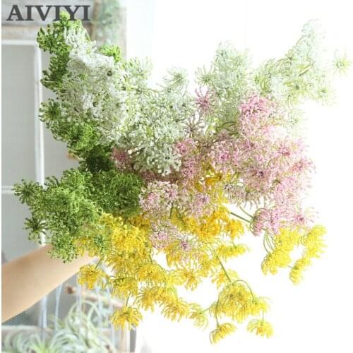 Colourful cute silk ball chrysanthemum flower fake artificial dandelion 40 heads/bouquet Outdoor garden decoration flower plant