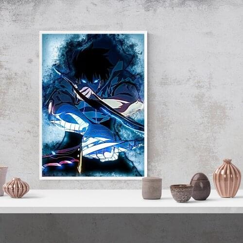 Wall Artwork Modular Canvas Solo Leveling Pictures Home Decoration Paintings Prints Posters Living Room Cuadros Bedroom Decor