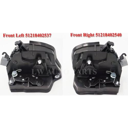 Pair of 2pc 51218402537 51218402540 for BMW E53 X5 2000-2006 Front left + right Integrated Door Lock Actuator