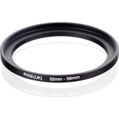 RISE(UK) 52mm-58mm 52-58 mm 52 to 58 Step up Filter Ring Adapter