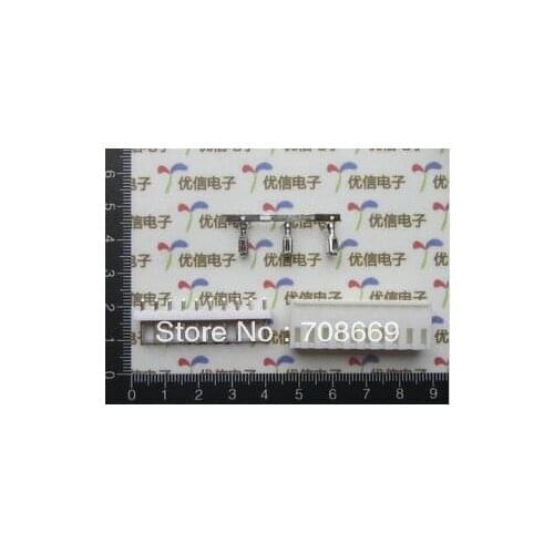 100 Sets VH 3.96mm Connector 10 pins Housing/Base/Pins