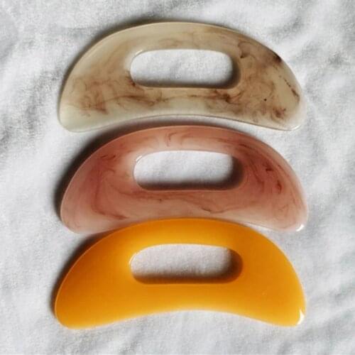 1Pc Guasha Board Natural Stone/Synthetic Resin Tool Scrpy aping Board Massage Tool Guasha Massage Board Scraper Massage Thera