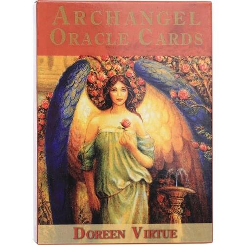 45 Pcs Oracle Tarot Archangel Oracle Cards Board Deck Games Palying Cards For Party Game