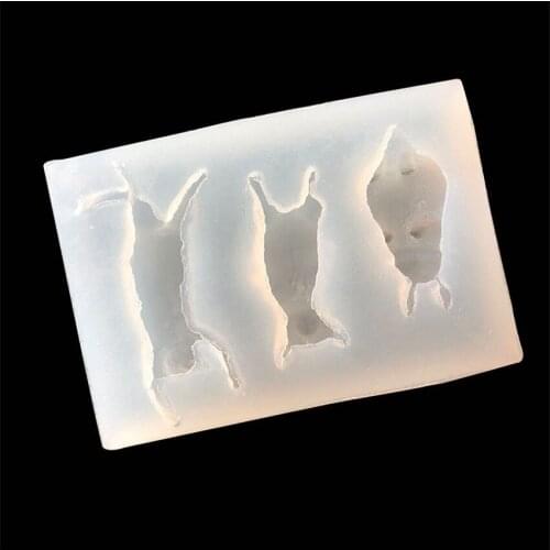 8.5*5.8*2.2CM DIY Sugar Craft Cake Vintage Petal Animals Cake Silicone Mold Fondant Mold Cake Decorating Tools Gum Paste Mold