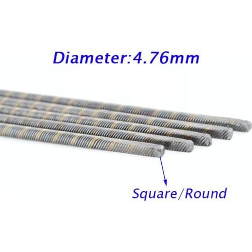 Free Shipping 4.76mm Flexible Shaft 3/16 Soft Shaft For RC Boat Model Length 300/310/500/550mm Spare Parts Positive/Reverse