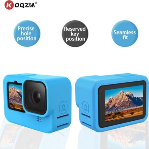 For Gopro Hero 9 Black Accessories Case Protective Soft Standard Housing Rubber Silicone Shell Protector
