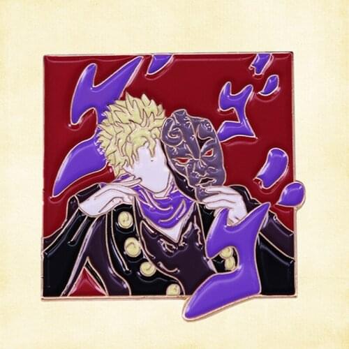 Pastel Dio Brando Vampiric enamel pin Jojos Bizarre Adventure Phantom Blood Stardust Crusaders Collectible brooch