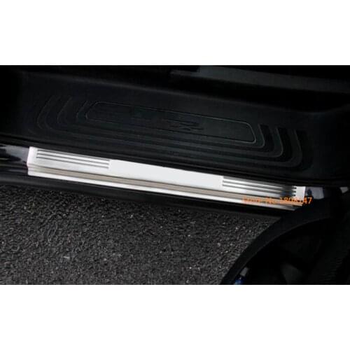 Car Styling Cover Pedal Door Sill Scuff Plate Cover Frame External Threshold 2pcs For Mercedes Benz Vito W447 2017 2018 2019