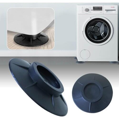 Floor Mat Washing Machine Feet Pads Anti Slip Shock Proof Fridge Furniture Rubber Feet Protectors Washing Machine Accessories