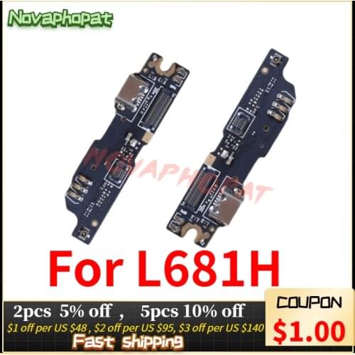 Novaphopat For Meizu M3 Note L681H Charger Port USB Dock Charging Port Connect Connector Microphone Mic Flex Cable +tracking