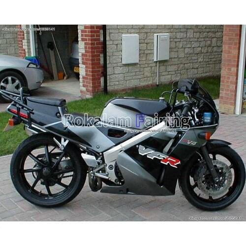 For Honda VFR400 88-92 NC30 ABS Body Kit VFR 400R 1988 1989 1990 1991 1992 VFR400R NC30 Gray Black Motorcycle Fairing