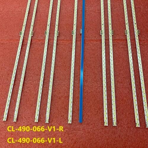 5set=10pcs LED Backlight For 49pus7100 49pus7101/12 LK 10024664-A0 11800820-A0 11800819-A0 CL-490-066-V1-R L TPT490U2-EQLSHA.G