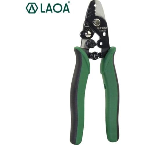 LAOA Professional Optical Fiber Stripper Alloy Steel Multipurpose Multifunctional Optical Fiber Stripper