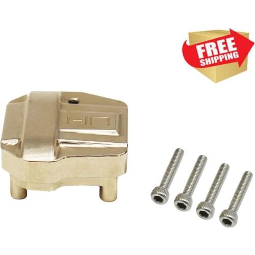 Radio control RC parts Copper axal Heavy Brass Differential Cover cover Counterweight 56g Scx10 III option upgrade parts