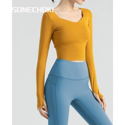 SONECHOKI Yoga Tops