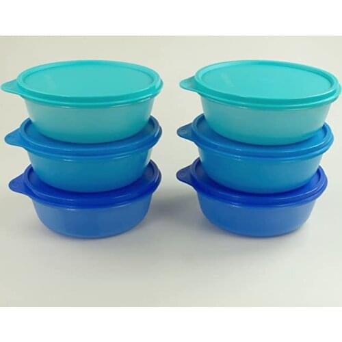 Tupperware Refrigerator storage box 6 pieces Set (6x600 ml.)