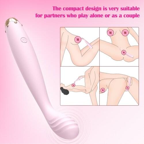 Finger Vibrator Nipple Clitoris Stimulator Dildo 10 Speed Orgasm Pen Lirting Vibrator Vagina Massager Sex Toys For Women