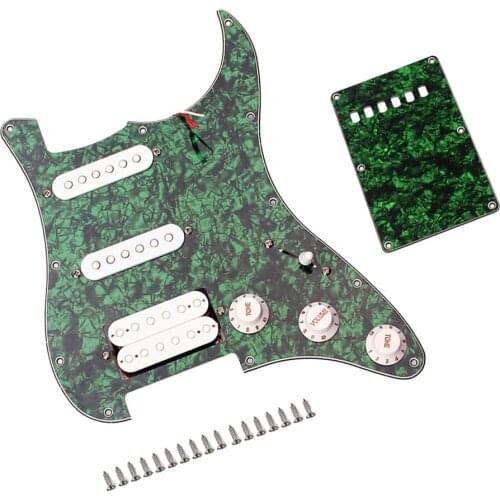 Loaded Pickup Pick Guard Scratch Plate Pickups Set for Electric Guitar Replacement Accessory