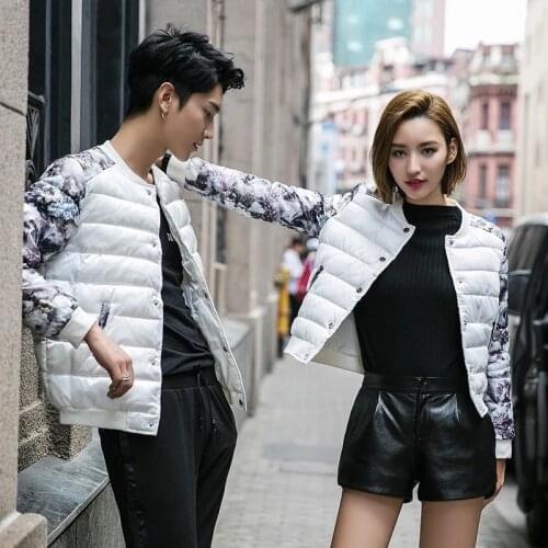 HIGH QUALITY New Fad Fashion Winter Coat Womens Long Sleeve Stunning Embroidery Zipper Down Jacket Parka Size M-3XL