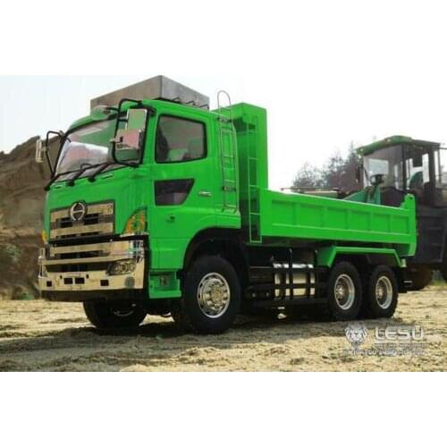 1/14 LESU RC HN 6*6 Dumper Truck Hydraulic Lifting Car Motor ESC TMY DIY THZH0468-SMT2