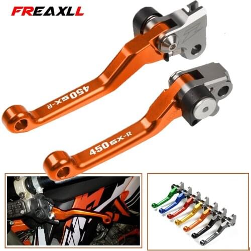 Motocross CNC Aluminum Dirt Bike Pit bike Pivot Handle Lever Brake Clutch Levers For 450SX-R 2009-2012 2010 2011