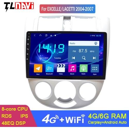 Android 10 6G+128G For Chevrolet Lacetti J200 2004-2007 Car Radio Multimedia Video Player Navigation GPS