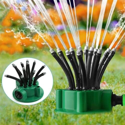 Automatic Garden Sprinklers 360 Degree Watering Grass Lawn Rotary Nozzle Rotating Water Sprinkler System Garden Supplies