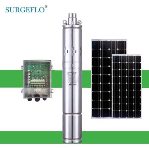 FREE CONTROLLER with MPPT function water pump solar panel garden DC72V solar pond pump for irrigation deep well solar water pump