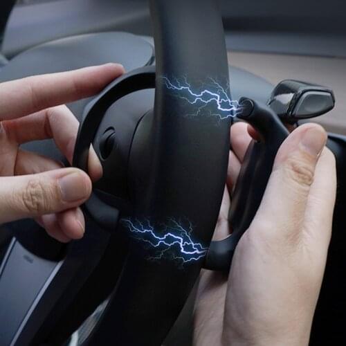 For Tesla Model 3 Y Steering Wheel Booster Autopilot Counterweight Ring Autopilot FSD Assisted Driving 2016-2021 Accessories