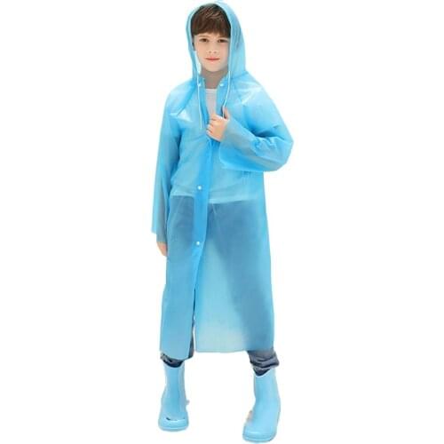 Raincoat Student Kid Siamese Waterproof Environmental Poncho Children Raincoat