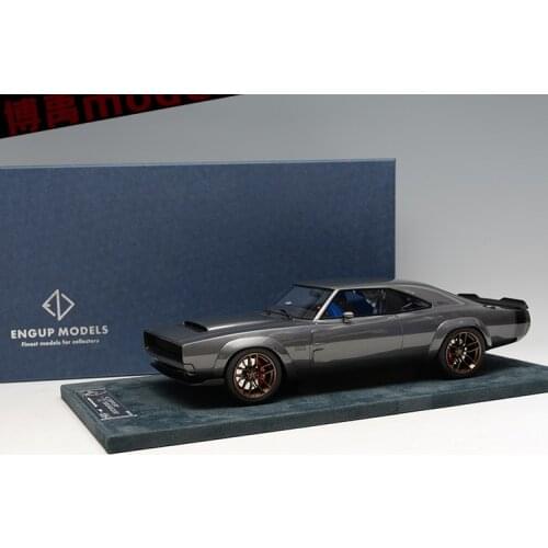 ENGUP 1:18 Dodge Super Charger Concept Fast & Furious Limited Edition Resin Metal Die Casting Model Racing Static Toys