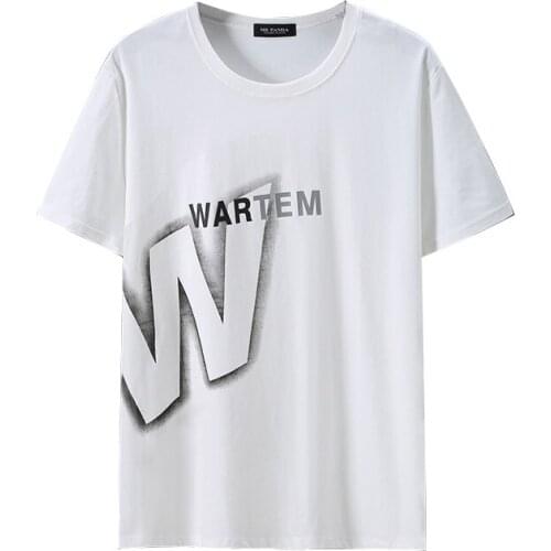 Mens summer t shirt plus size 7XL 8XL 9XL 10XL 11XL mens creative simple round neck quick-drying breathable Cotton t shirt