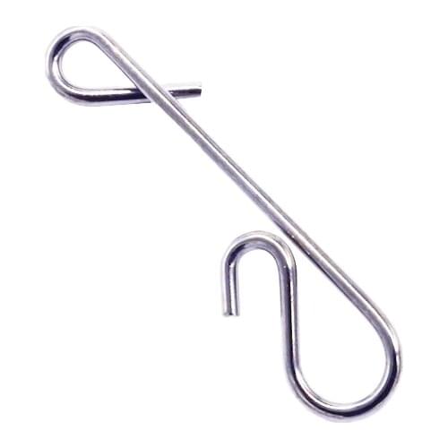 100pcs Braid Knotless Connectors Fishing Line Wire Connector Fishing Barrel Swivel Accessory Pesca Tackle Tool Lure