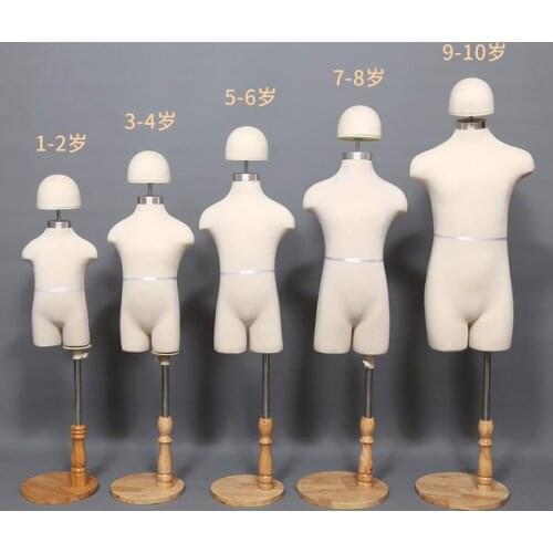 High End Children Hat Shelf Mannequin Children Clothing Full Body Children Landing Shelf Model
