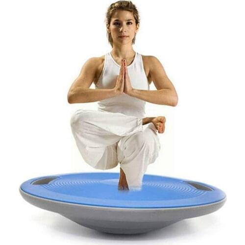 Non Slip Balance Board ABS Yoga Wobble Bear Stability Plate Disc Wriggling Exerciser Waist Waist Twisting Sports Round Y2O8