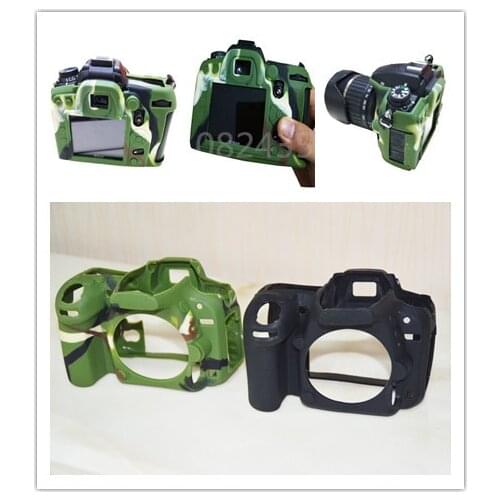 New ! Soft Silicone Rubber Camera Protective Body Cover bag for Nikon D600 D610 D5100 D5200 D7000 D3300 D810 Camera Bag