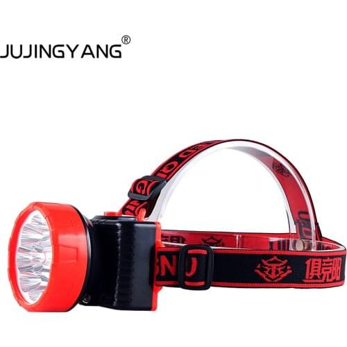 JUJINGYANG Portable LED Work Headlight Outdoor Camping Hunting Rechargeable LED Headlights