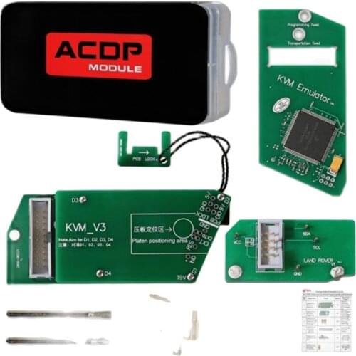 Yanhua Mini ACDP Module9 LandRover Key Programming Support KVM from 2015-2018 Add Key & All Key Lost
