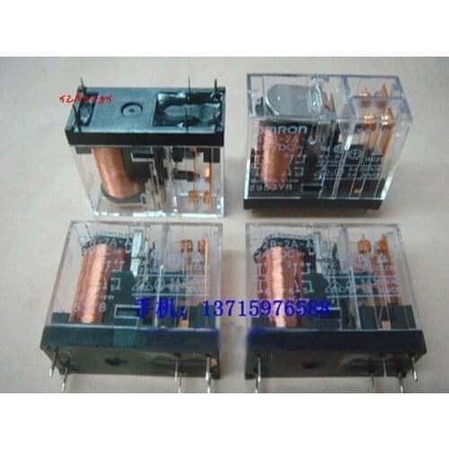 Relay (g2r-2a-as1) 24VDC 6-pin