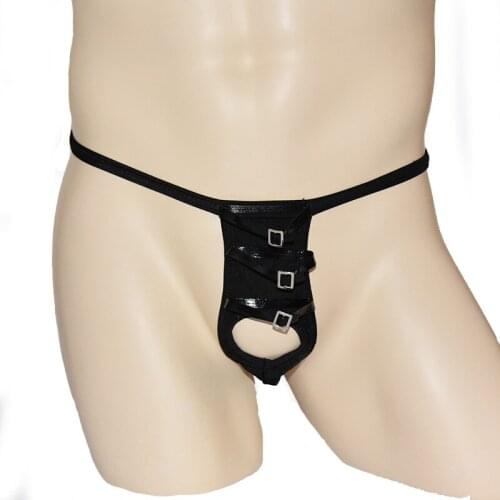 Erotic Sex Toys Men Panties Sexy Thong Briefs Fetish Sexo Toy Sex Penis Cock Bondage Chastity Cage Male Lingerie Adult Sex Games