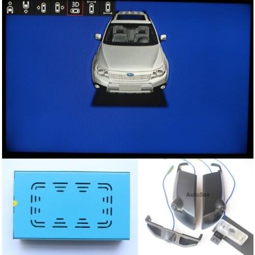 2015-2016 for Subaru Forester XV Outback 360 camera surround view monitoring DVR SVM dynamic steering parking trajectory line