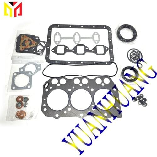 3TNM72 Engine Full Gasket Kit Overhual Set For Yanmar Tractor Loader Excavator Tractor Diesel Cylinder Head