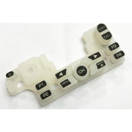 5X Rubber Digital Keypad For Motorola XiR M8268 M8260