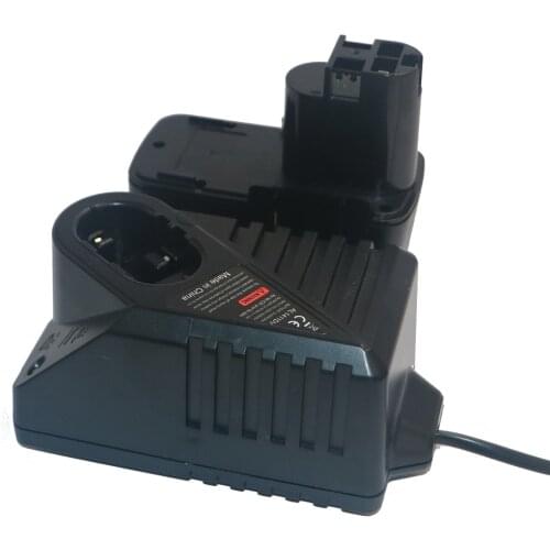 12V Power Tools Rechargeable Battery with Replacement AL1411DV Charger For Bosch Electrical Drill BAT011 2 607 335 GSB12VE-2