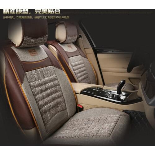 Car linen cushion seat mats pad pu for AUDI A4L A6L Q3 Q5 Q7 A7 A3 BMW 320i 328li 316i Mini One benz GLK300 C200L GLK260 C180L