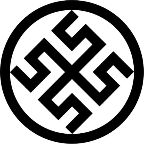 CS-10434# Vinyl Decal Slavic Amulet Goddess Car Sticker Waterproof Auto Decors on Truck Bumper Rear Window