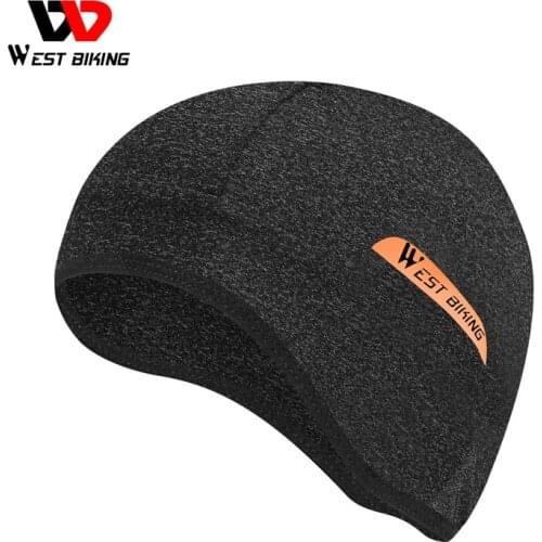 WEST BIKING Summer Cycling Caps Motorcycle MTB Road Bike Helmet Liner Ice Silk Breathable Sport Headwear Men Women Bicycle Hat