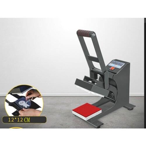 Mini manual hot stamping machine printing LOGO trademark hot stamping heat transfer machine