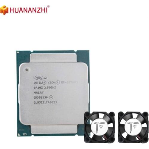 HUANANZHI MOS FAN with CORE i7 6800K 6850K XEON E5 2678 2680 2620 V3 V4 LGA 2011 V3 -3 Processor CPU For X99 Motherboard